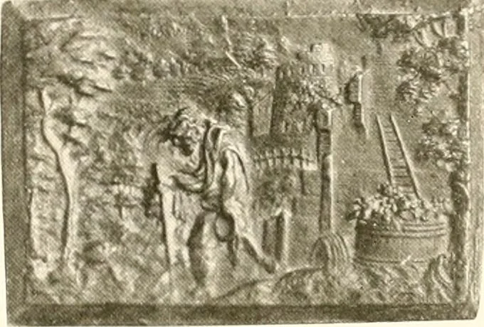 An illustration from De luxe illustrated catalogue of the treasures and antiquities illustrating the golden age of Italian art, belonging to the famous expert and antiquarian, Signor Stefano Bardini, of Florence, Italy;, 1918, leaf 114