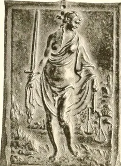 An illustration from De luxe illustrated catalogue of the treasures and antiquities illustrating the golden age of Italian art, belonging to the famous expert and antiquarian, Signor Stefano Bardini, of Florence, Italy;, 1918, leaf 116