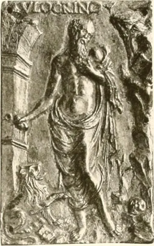An illustration from De luxe illustrated catalogue of the treasures and antiquities illustrating the golden age of Italian art, belonging to the famous expert and antiquarian, Signor Stefano Bardini, of Florence, Italy;, 1918, leaf 118