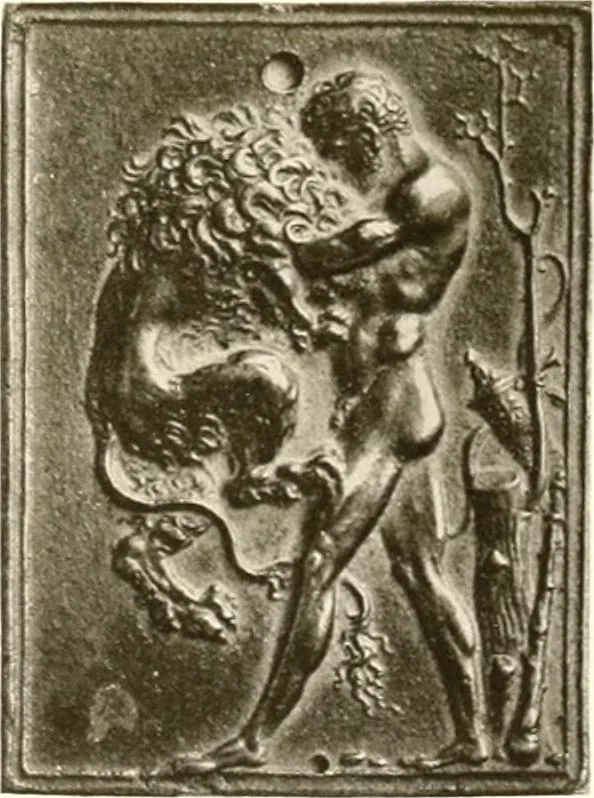 An illustration from De luxe illustrated catalogue of the treasures and antiquities illustrating the golden age of Italian art, belonging to the famous expert and antiquarian, Signor Stefano Bardini, of Florence, Italy;, 1918, leaf 118
