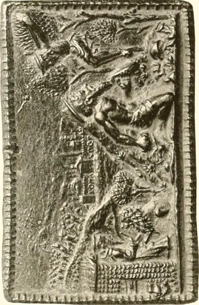 An illustration from De luxe illustrated catalogue of the treasures and antiquities illustrating the golden age of Italian art, belonging to the famous expert and antiquarian, Signor Stefano Bardini, of Florence, Italy;, 1918, leaf 126