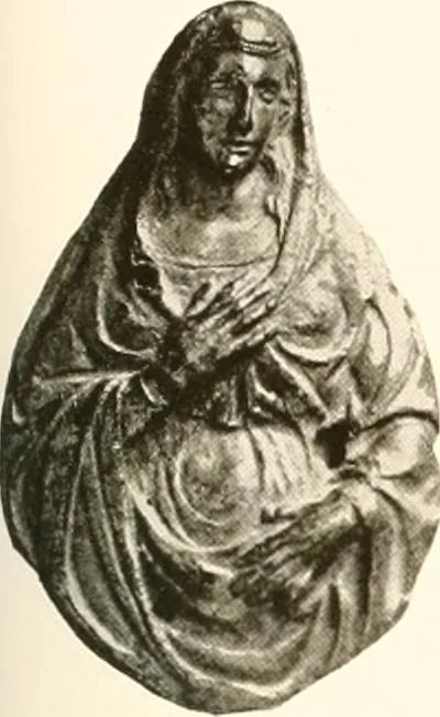 An illustration from De luxe illustrated catalogue of the treasures and antiquities illustrating the golden age of Italian art, belonging to the famous expert and antiquarian, Signor Stefano Bardini, of Florence, Italy;, 1918, leaf 128