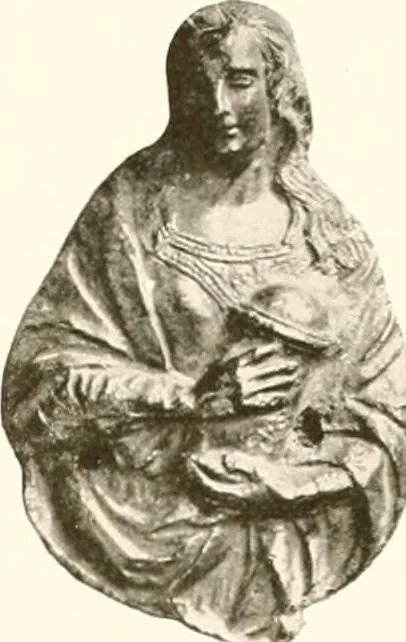 An illustration from De luxe illustrated catalogue of the treasures and antiquities illustrating the golden age of Italian art, belonging to the famous expert and antiquarian, Signor Stefano Bardini, of Florence, Italy;, 1918, leaf 128