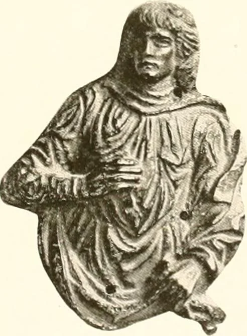 An illustration from De luxe illustrated catalogue of the treasures and antiquities illustrating the golden age of Italian art, belonging to the famous expert and antiquarian, Signor Stefano Bardini, of Florence, Italy;, 1918, leaf 128
