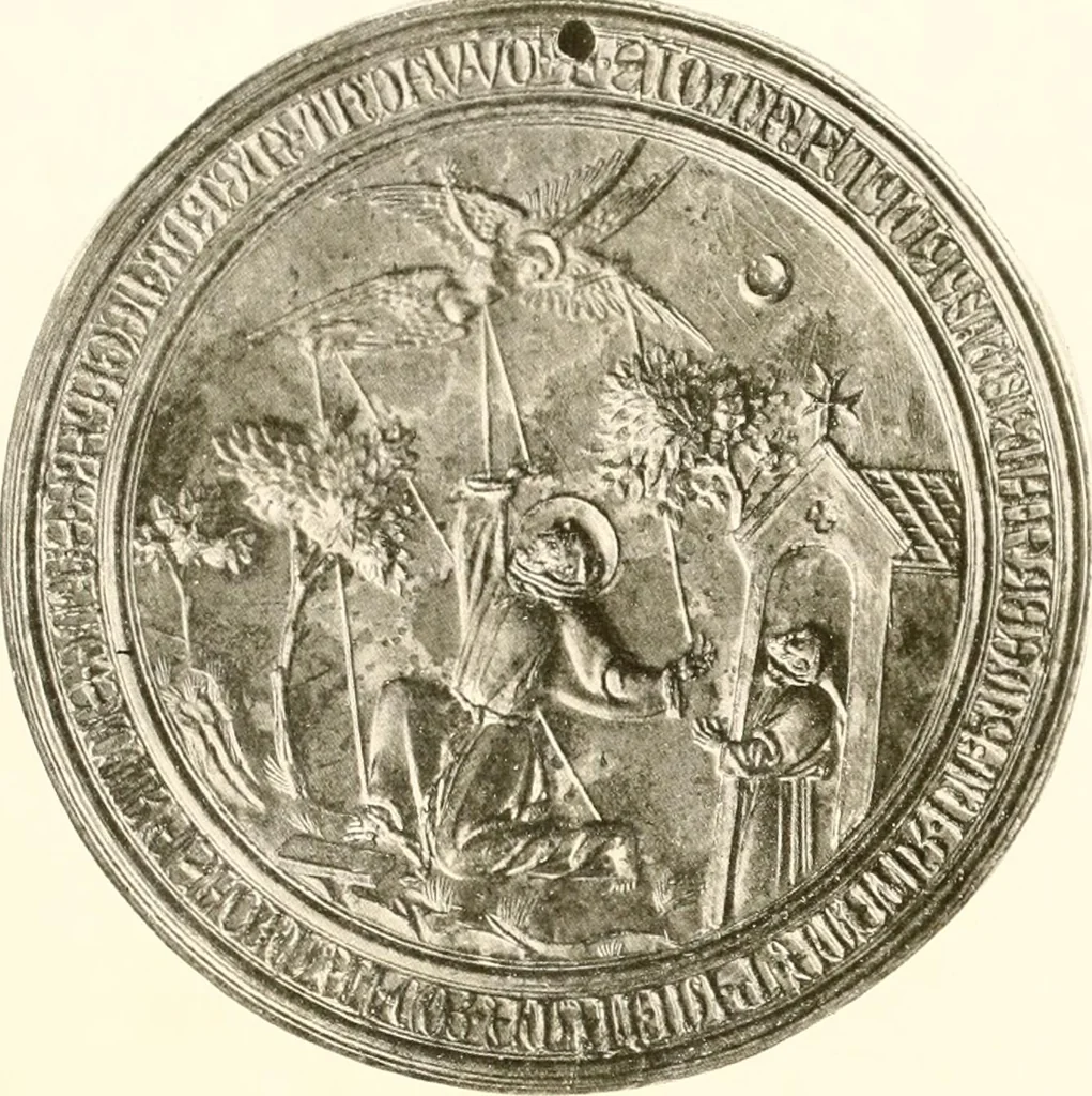 An illustration from De luxe illustrated catalogue of the treasures and antiquities illustrating the golden age of Italian art, belonging to the famous expert and antiquarian, Signor Stefano Bardini, of Florence, Italy;, 1918, leaf 136