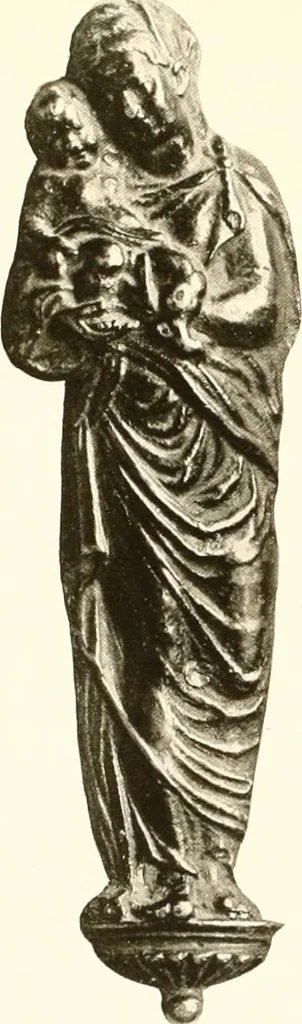 An illustration from De luxe illustrated catalogue of the treasures and antiquities illustrating the golden age of Italian art, belonging to the famous expert and antiquarian, Signor Stefano Bardini, of Florence, Italy;, 1918, leaf 138