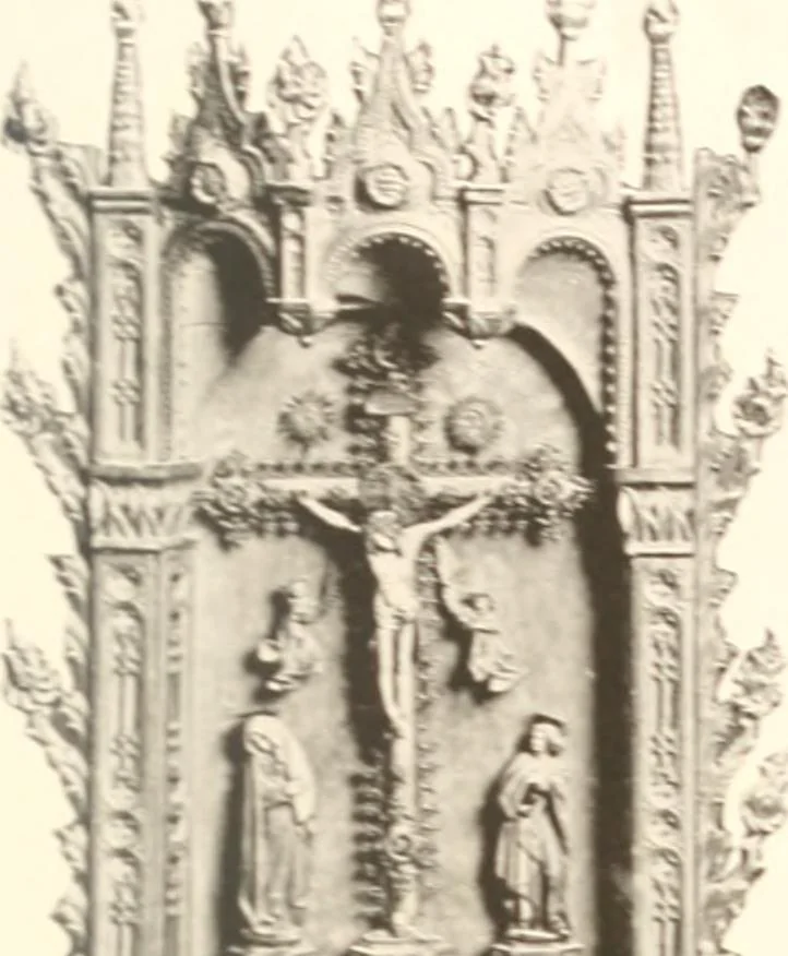 An illustration from De luxe illustrated catalogue of the treasures and antiquities illustrating the golden age of Italian art, belonging to the famous expert and antiquarian, Signor Stefano Bardini, of Florence, Italy;, 1918, leaf 152