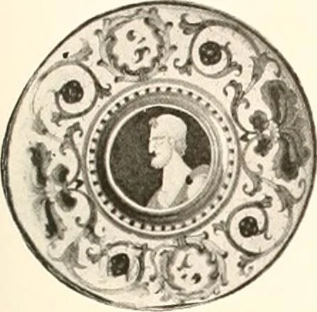 An illustration from De luxe illustrated catalogue of the treasures and antiquities illustrating the golden age of Italian art, belonging to the famous expert and antiquarian, Signor Stefano Bardini, of Florence, Italy;, 1918, leaf 164
