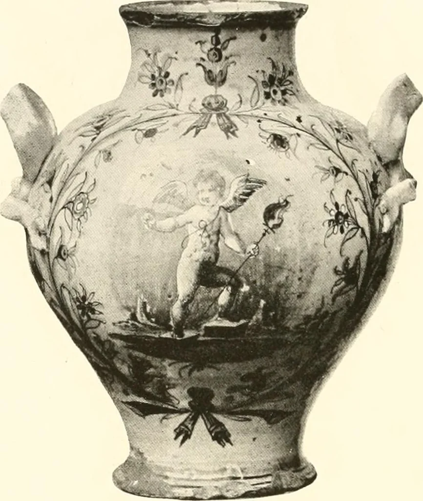 An illustration from De luxe illustrated catalogue of the treasures and antiquities illustrating the golden age of Italian art, belonging to the famous expert and antiquarian, Signor Stefano Bardini, of Florence, Italy;, 1918, leaf 171