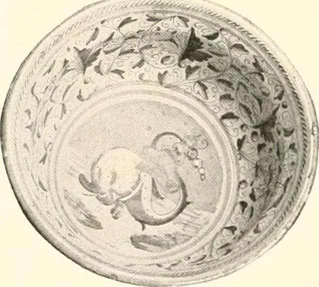 An illustration from De luxe illustrated catalogue of the treasures and antiquities illustrating the golden age of Italian art, belonging to the famous expert and antiquarian, Signor Stefano Bardini, of Florence, Italy;, 1918, leaf 177