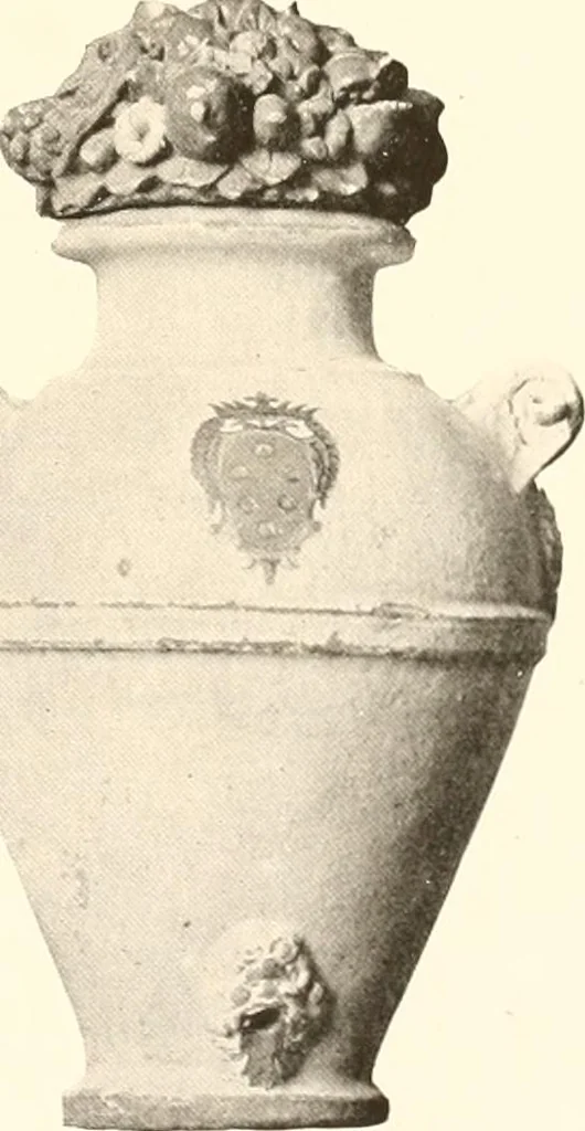 An illustration from De luxe illustrated catalogue of the treasures and antiquities illustrating the golden age of Italian art, belonging to the famous expert and antiquarian, Signor Stefano Bardini, of Florence, Italy;, 1918, leaf 184