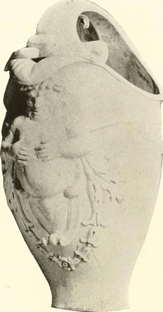 An illustration from De luxe illustrated catalogue of the treasures and antiquities illustrating the golden age of Italian art, belonging to the famous expert and antiquarian, Signor Stefano Bardini, of Florence, Italy;, 1918, leaf 185