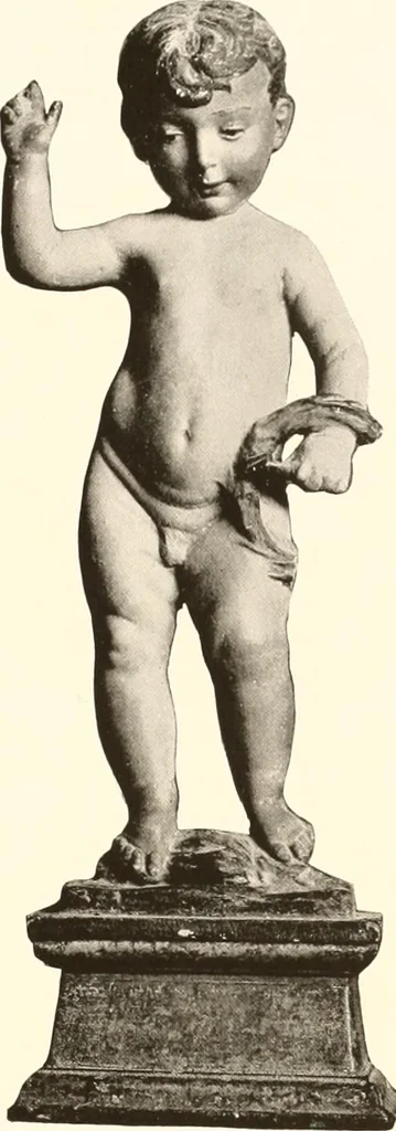 An illustration from De luxe illustrated catalogue of the treasures and antiquities illustrating the golden age of Italian art, belonging to the famous expert and antiquarian, Signor Stefano Bardini, of Florence, Italy;, 1918, leaf 194