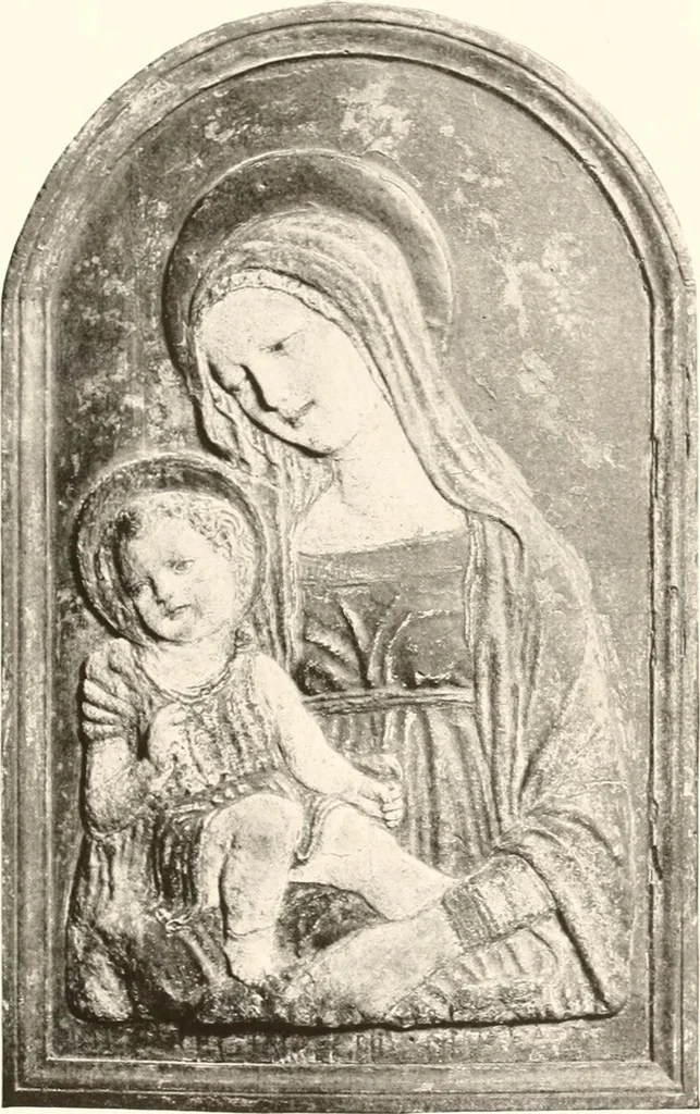 An illustration from De luxe illustrated catalogue of the treasures and antiquities illustrating the golden age of Italian art, belonging to the famous expert and antiquarian, Signor Stefano Bardini, of Florence, Italy;, 1918, leaf 204