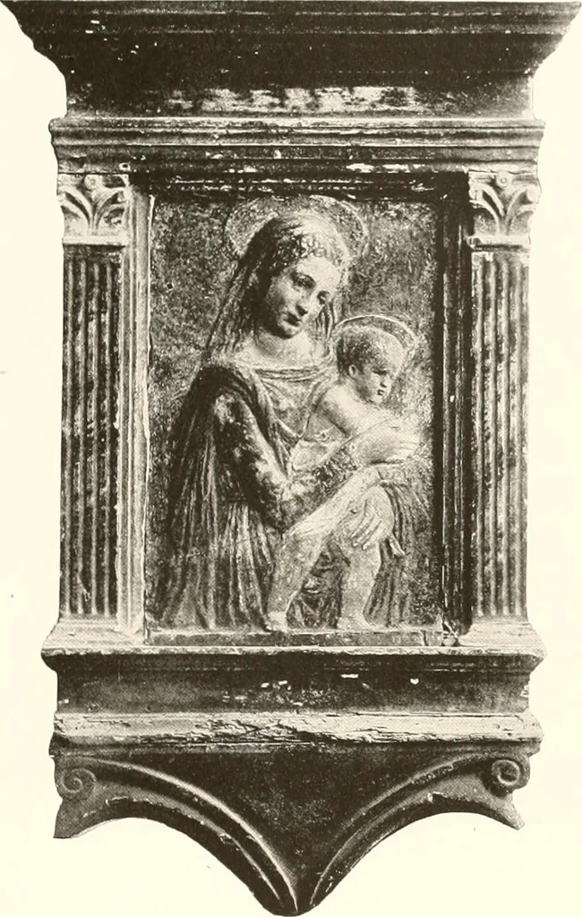 An illustration from De luxe illustrated catalogue of the treasures and antiquities illustrating the golden age of Italian art, belonging to the famous expert and antiquarian, Signor Stefano Bardini, of Florence, Italy;, 1918, leaf 206