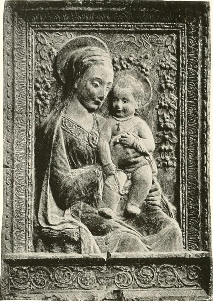 An illustration from De luxe illustrated catalogue of the treasures and antiquities illustrating the golden age of Italian art, belonging to the famous expert and antiquarian, Signor Stefano Bardini, of Florence, Italy;, 1918, leaf 207