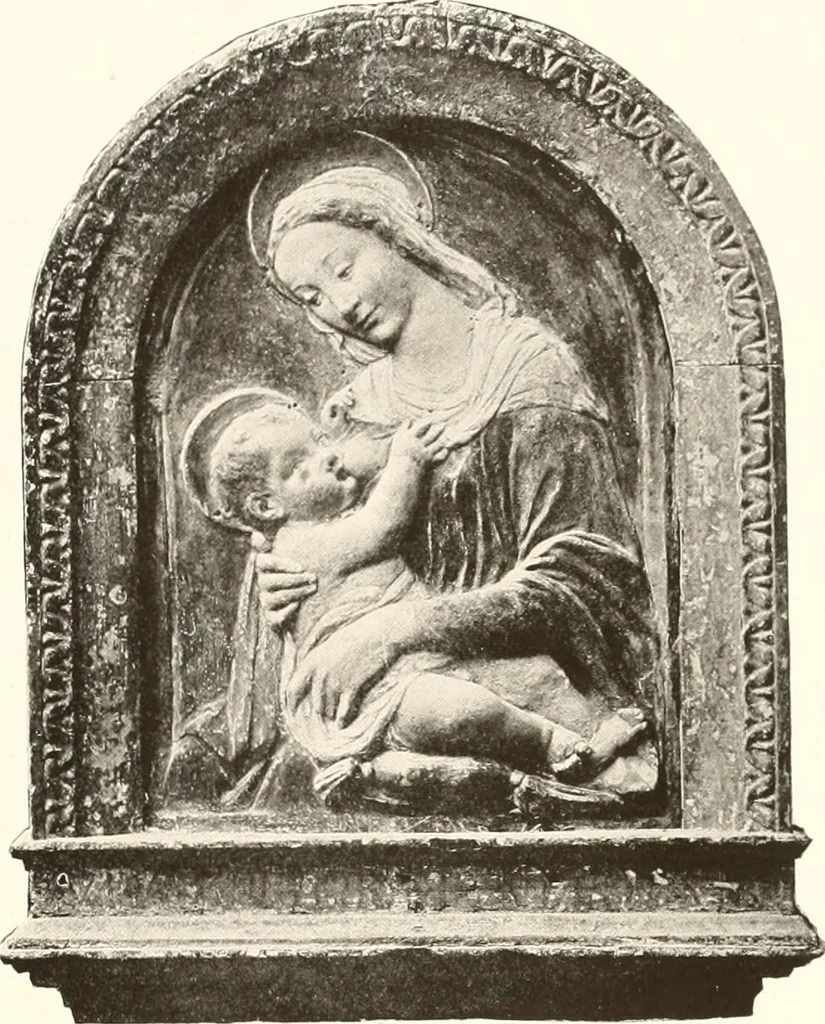 An illustration from De luxe illustrated catalogue of the treasures and antiquities illustrating the golden age of Italian art, belonging to the famous expert and antiquarian, Signor Stefano Bardini, of Florence, Italy;, 1918, leaf 210