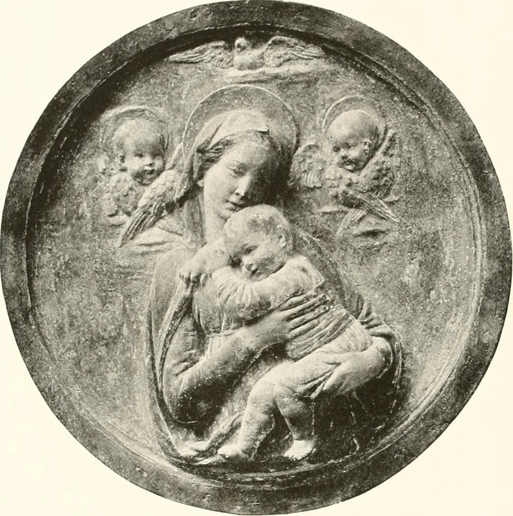 An illustration from De luxe illustrated catalogue of the treasures and antiquities illustrating the golden age of Italian art, belonging to the famous expert and antiquarian, Signor Stefano Bardini, of Florence, Italy;, 1918, leaf 213