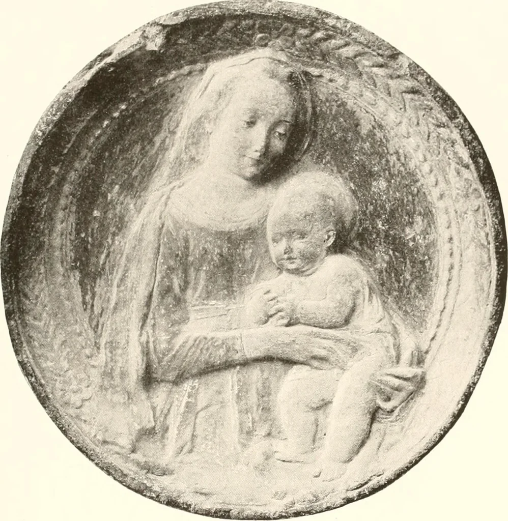 An illustration from De luxe illustrated catalogue of the treasures and antiquities illustrating the golden age of Italian art, belonging to the famous expert and antiquarian, Signor Stefano Bardini, of Florence, Italy;, 1918, leaf 214