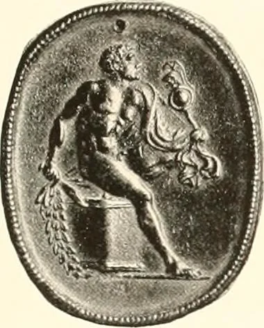An illustration from De luxe illustrated catalogue of the treasures and antiquities illustrating the golden age of Italian art, belonging to the famous expert and antiquarian, Signor Stefano Bardini, of Florence, Italy;, 1918, leaf 22