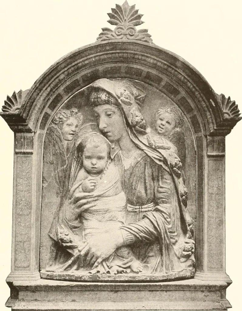 An illustration from De luxe illustrated catalogue of the treasures and antiquities illustrating the golden age of Italian art, belonging to the famous expert and antiquarian, Signor Stefano Bardini, of Florence, Italy;, 1918, leaf 240