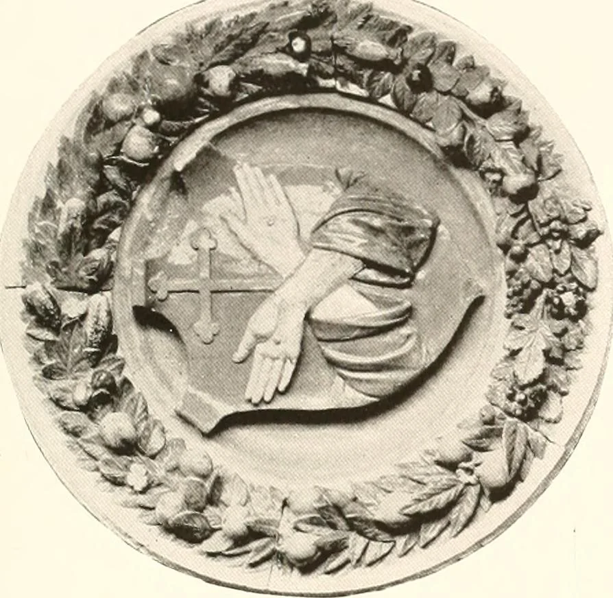 An illustration from De luxe illustrated catalogue of the treasures and antiquities illustrating the golden age of Italian art, belonging to the famous expert and antiquarian, Signor Stefano Bardini, of Florence, Italy;, 1918, leaf 258