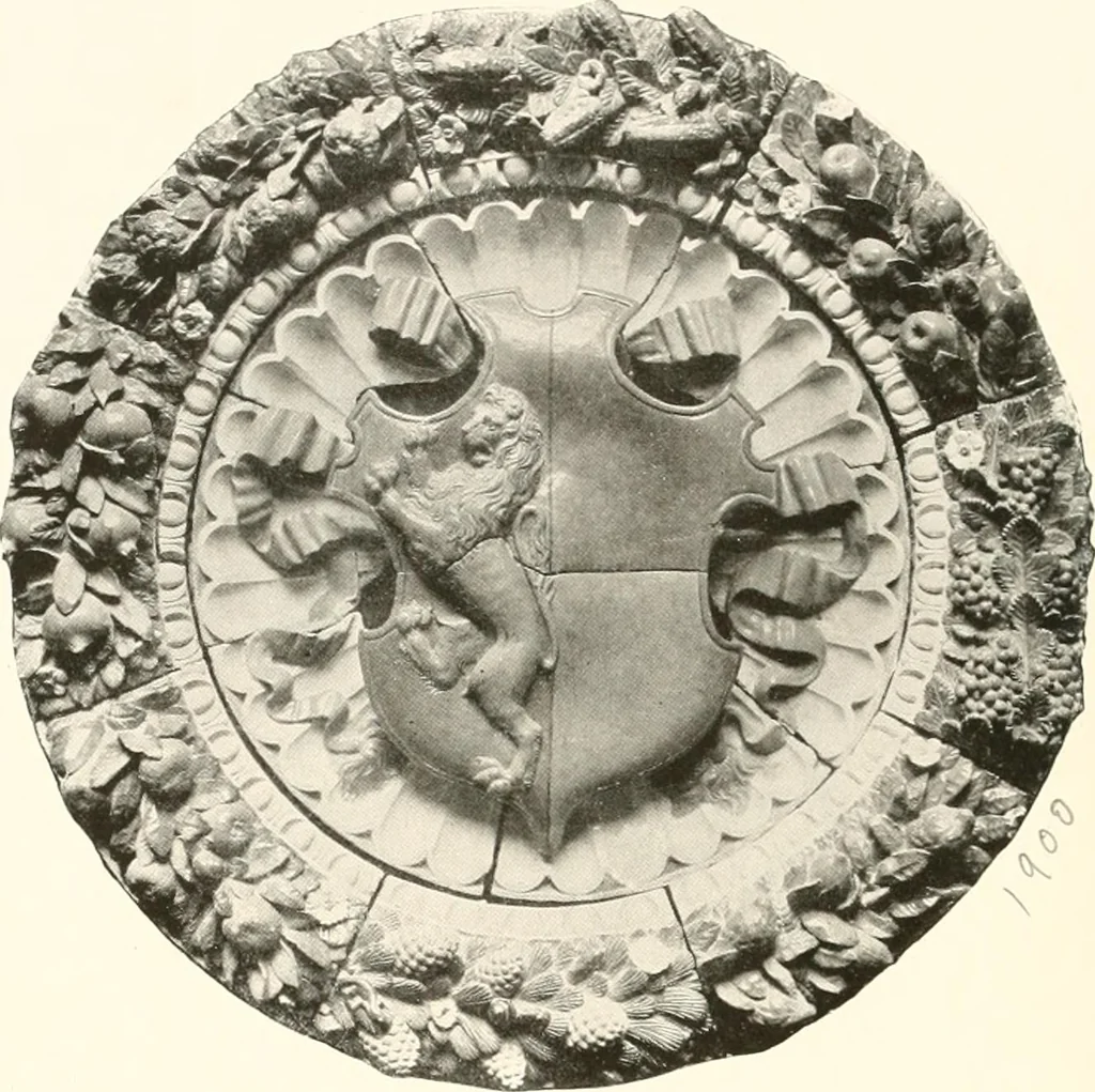 An illustration from De luxe illustrated catalogue of the treasures and antiquities illustrating the golden age of Italian art, belonging to the famous expert and antiquarian, Signor Stefano Bardini, of Florence, Italy;, 1918, leaf 267