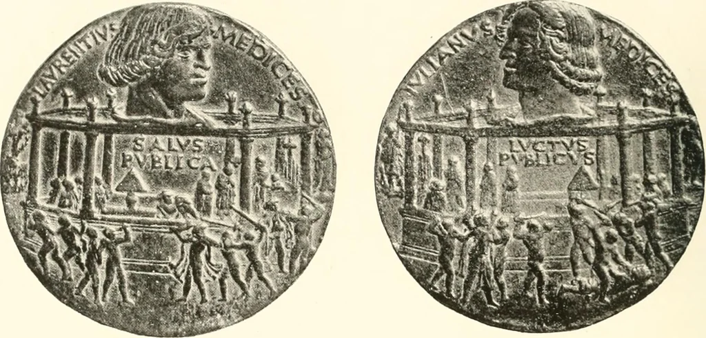 An illustration from De luxe illustrated catalogue of the treasures and antiquities illustrating the golden age of Italian art, belonging to the famous expert and antiquarian, Signor Stefano Bardini, of Florence, Italy;, 1918, leaf 27