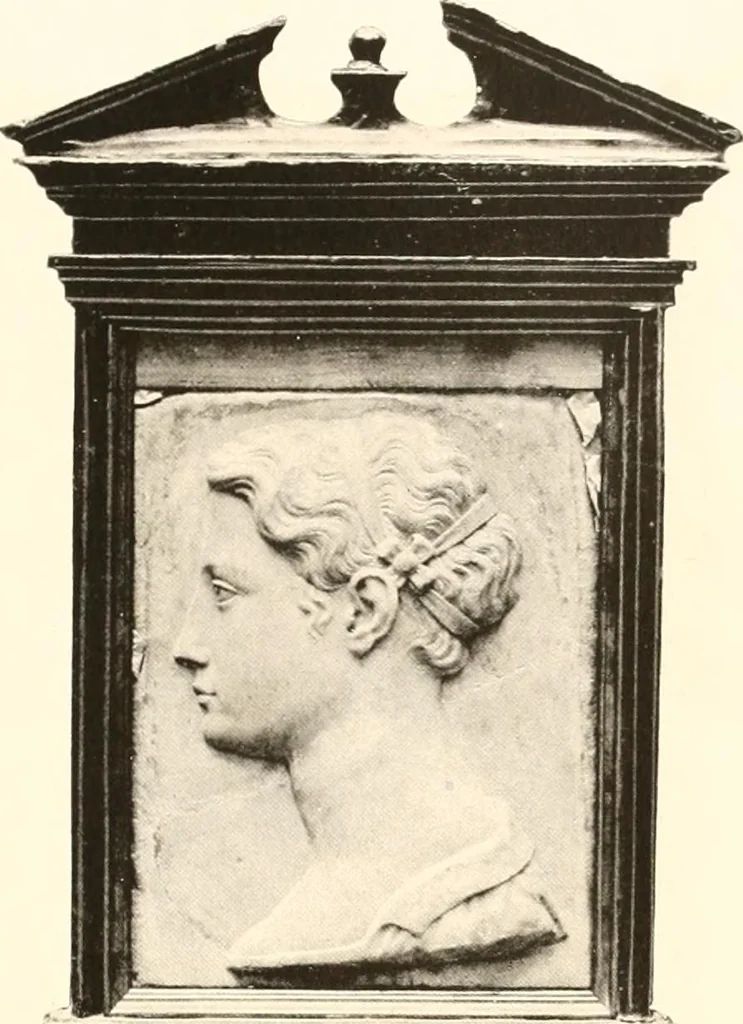 An illustration from De luxe illustrated catalogue of the treasures and antiquities illustrating the golden age of Italian art, belonging to the famous expert and antiquarian, Signor Stefano Bardini, of Florence, Italy;, 1918, leaf 282