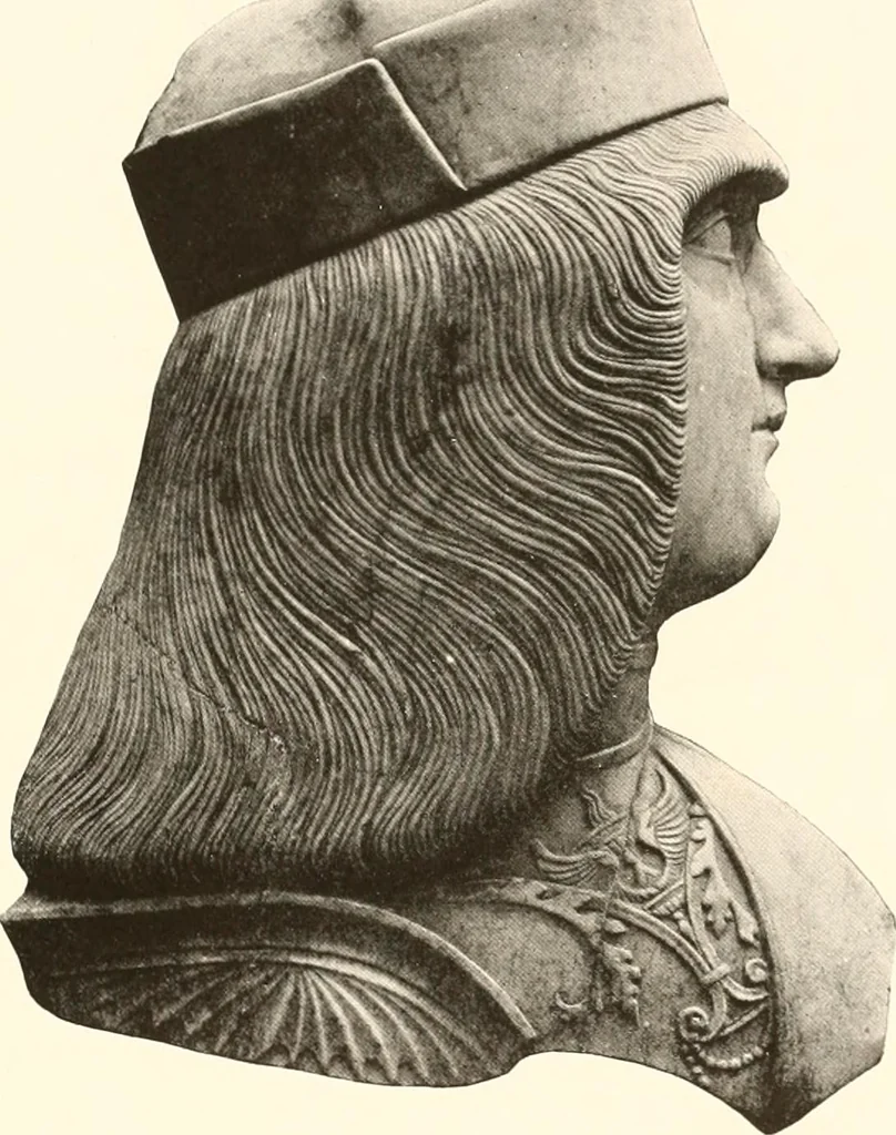 An illustration from De luxe illustrated catalogue of the treasures and antiquities illustrating the golden age of Italian art, belonging to the famous expert and antiquarian, Signor Stefano Bardini, of Florence, Italy;, 1918, leaf 284