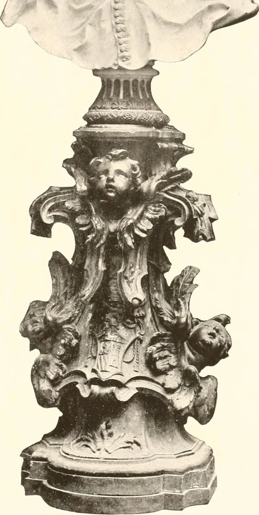 An illustration from De luxe illustrated catalogue of the treasures and antiquities illustrating the golden age of Italian art, belonging to the famous expert and antiquarian, Signor Stefano Bardini, of Florence, Italy;, 1918, leaf 296