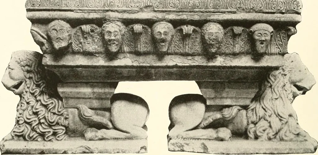 An illustration from De luxe illustrated catalogue of the treasures and antiquities illustrating the golden age of Italian art, belonging to the famous expert and antiquarian, Signor Stefano Bardini, of Florence, Italy;, 1918, leaf 325