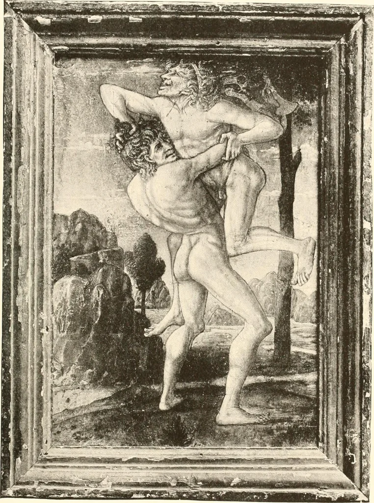 An illustration from De luxe illustrated catalogue of the treasures and antiquities illustrating the golden age of Italian art, belonging to the famous expert and antiquarian, Signor Stefano Bardini, of Florence, Italy;, 1918, leaf 334