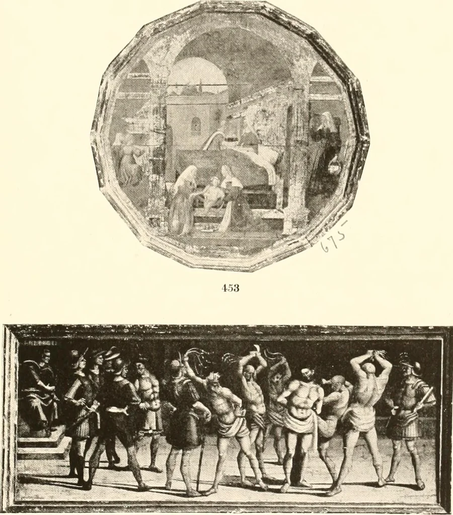 An illustration from De luxe illustrated catalogue of the treasures and antiquities illustrating the golden age of Italian art, belonging to the famous expert and antiquarian, Signor Stefano Bardini, of Florence, Italy;, 1918, leaf 338