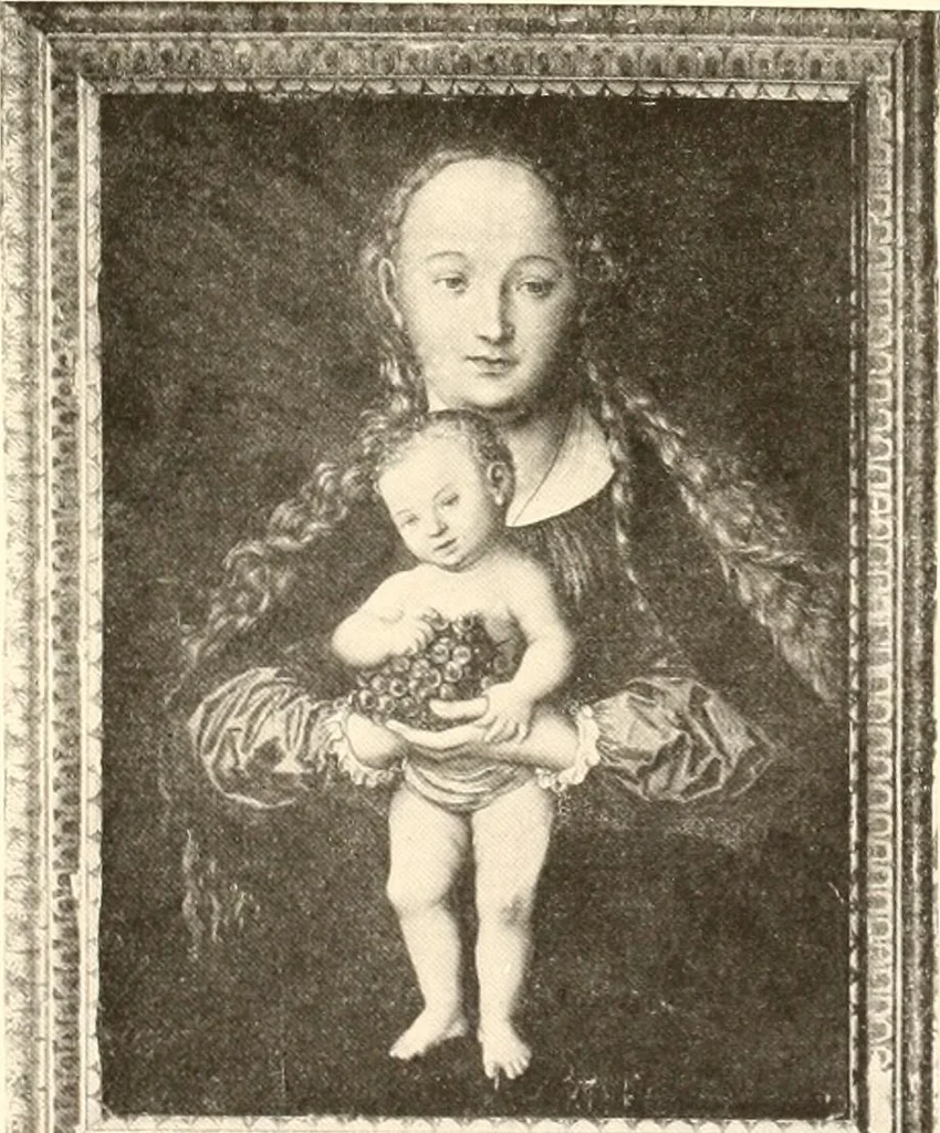 An illustration from De luxe illustrated catalogue of the treasures and antiquities illustrating the golden age of Italian art, belonging to the famous expert and antiquarian, Signor Stefano Bardini, of Florence, Italy;, 1918, leaf 346