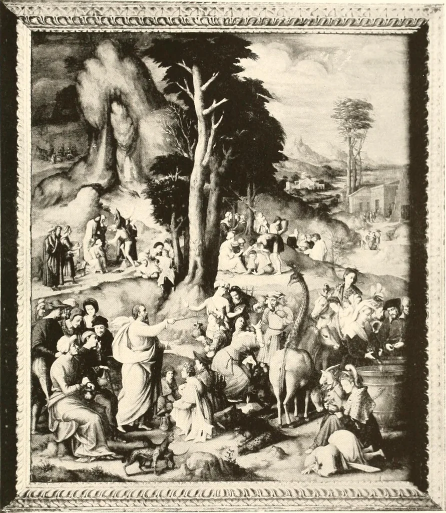 An illustration from De luxe illustrated catalogue of the treasures and antiquities illustrating the golden age of Italian art, belonging to the famous expert and antiquarian, Signor Stefano Bardini, of Florence, Italy;, 1918, leaf 356