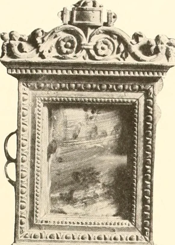 An illustration from De luxe illustrated catalogue of the treasures and antiquities illustrating the golden age of Italian art, belonging to the famous expert and antiquarian, Signor Stefano Bardini, of Florence, Italy;, 1918, leaf 384