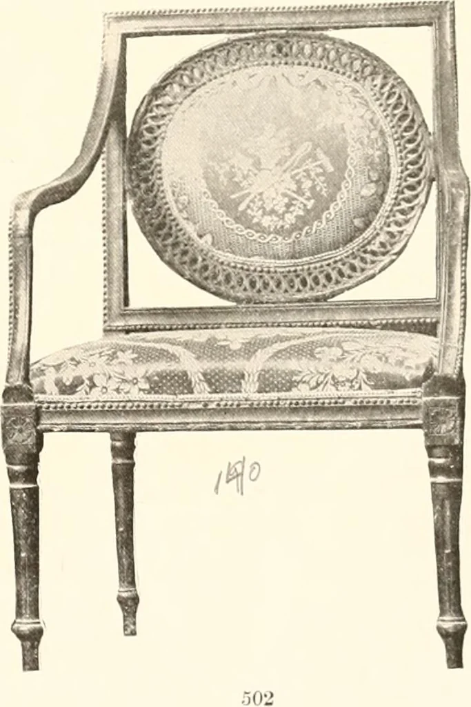 An illustration from De luxe illustrated catalogue of the treasures and antiquities illustrating the golden age of Italian art, belonging to the famous expert and antiquarian, Signor Stefano Bardini, of Florence, Italy;, 1918, leaf 390