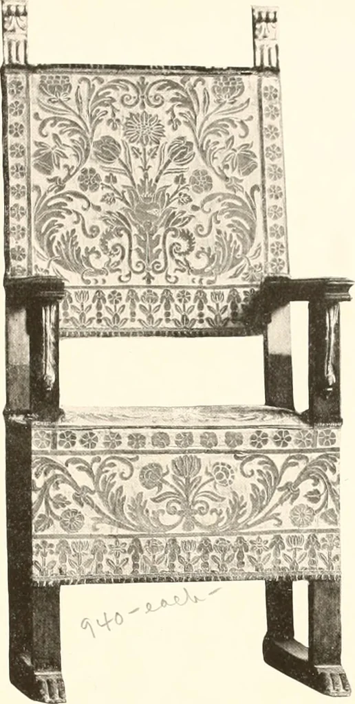 An illustration from De luxe illustrated catalogue of the treasures and antiquities illustrating the golden age of Italian art, belonging to the famous expert and antiquarian, Signor Stefano Bardini, of Florence, Italy;, 1918, leaf 402