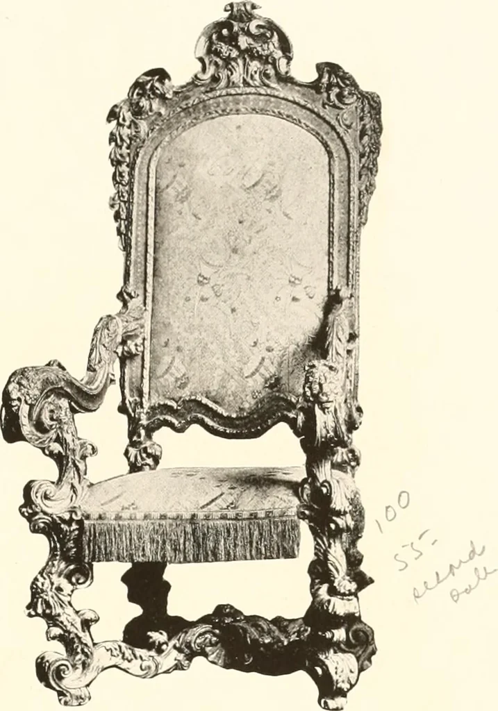 An illustration from De luxe illustrated catalogue of the treasures and antiquities illustrating the golden age of Italian art, belonging to the famous expert and antiquarian, Signor Stefano Bardini, of Florence, Italy;, 1918, leaf 404