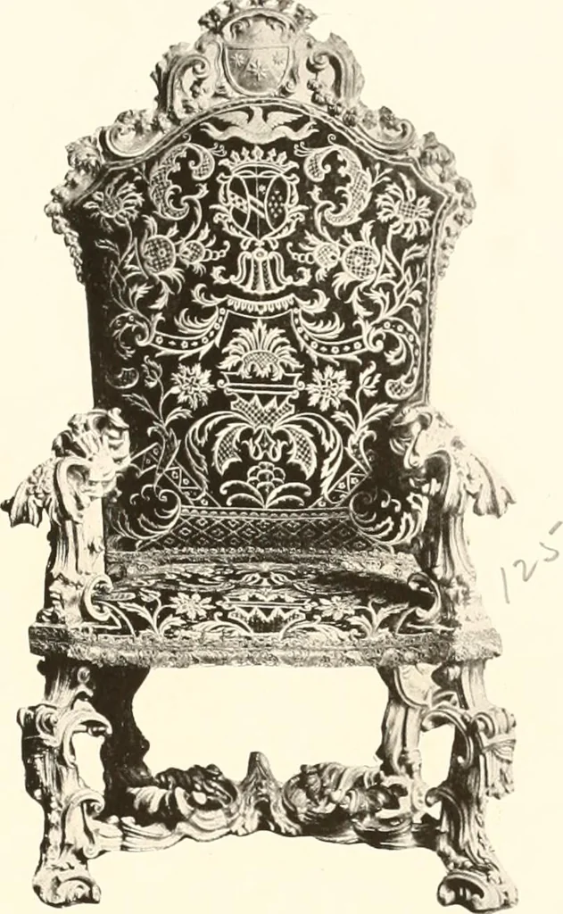 An illustration from De luxe illustrated catalogue of the treasures and antiquities illustrating the golden age of Italian art, belonging to the famous expert and antiquarian, Signor Stefano Bardini, of Florence, Italy;, 1918, leaf 406