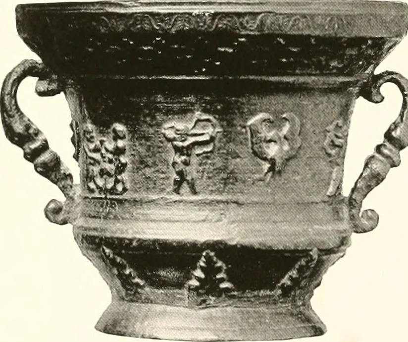 An illustration from De luxe illustrated catalogue of the treasures and antiquities illustrating the golden age of Italian art, belonging to the famous expert and antiquarian, Signor Stefano Bardini, of Florence, Italy;, 1918, leaf 41