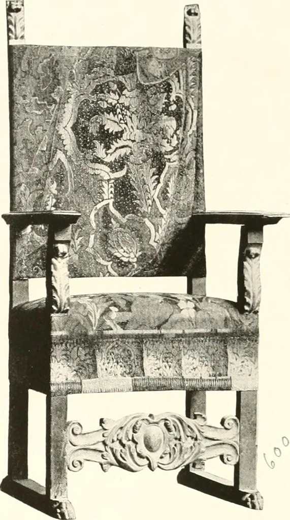An illustration from De luxe illustrated catalogue of the treasures and antiquities illustrating the golden age of Italian art, belonging to the famous expert and antiquarian, Signor Stefano Bardini, of Florence, Italy;, 1918, leaf 411