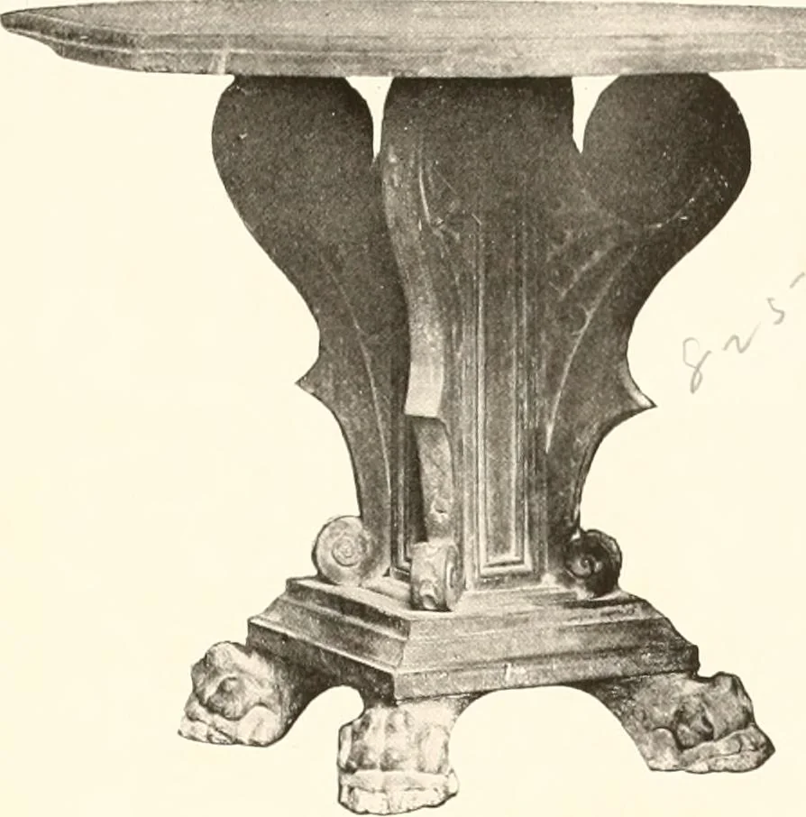 An illustration from De luxe illustrated catalogue of the treasures and antiquities illustrating the golden age of Italian art, belonging to the famous expert and antiquarian, Signor Stefano Bardini, of Florence, Italy;, 1918, leaf 426
