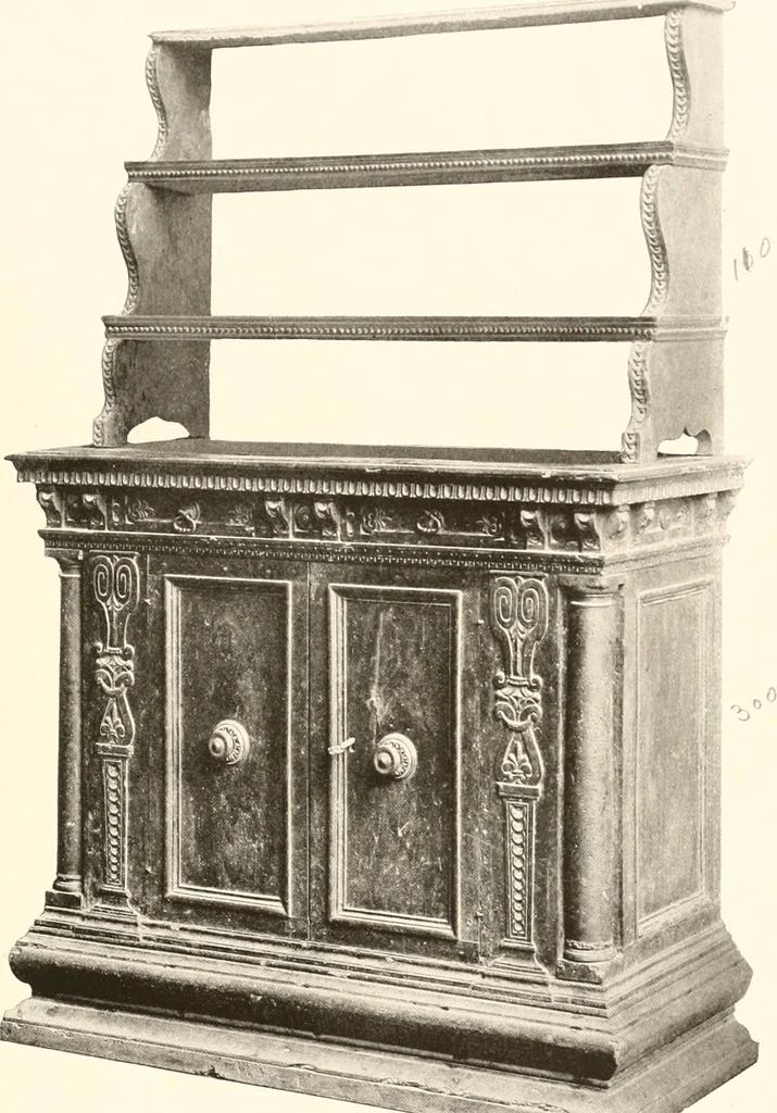 An illustration from De luxe illustrated catalogue of the treasures and antiquities illustrating the golden age of Italian art, belonging to the famous expert and antiquarian, Signor Stefano Bardini, of Florence, Italy;, 1918, leaf 430