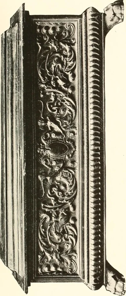 An illustration from De luxe illustrated catalogue of the treasures and antiquities illustrating the golden age of Italian art, belonging to the famous expert and antiquarian, Signor Stefano Bardini, of Florence, Italy;, 1918, leaf 442