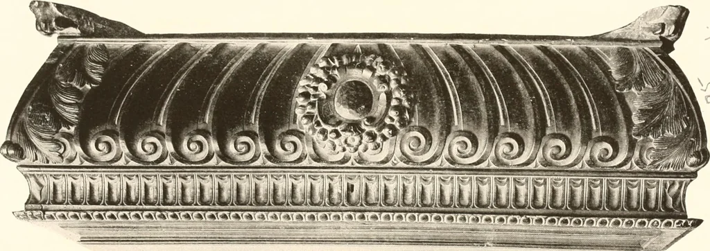 An illustration from De luxe illustrated catalogue of the treasures and antiquities illustrating the golden age of Italian art, belonging to the famous expert and antiquarian, Signor Stefano Bardini, of Florence, Italy;, 1918, leaf 442