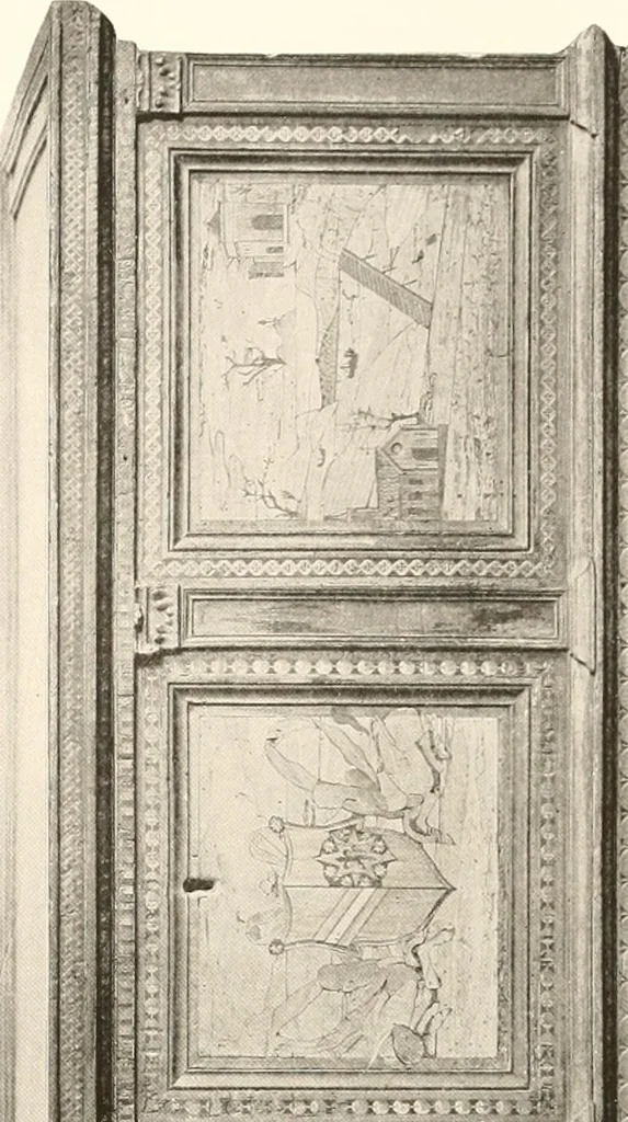 An illustration from De luxe illustrated catalogue of the treasures and antiquities illustrating the golden age of Italian art, belonging to the famous expert and antiquarian, Signor Stefano Bardini, of Florence, Italy;, 1918, leaf 450