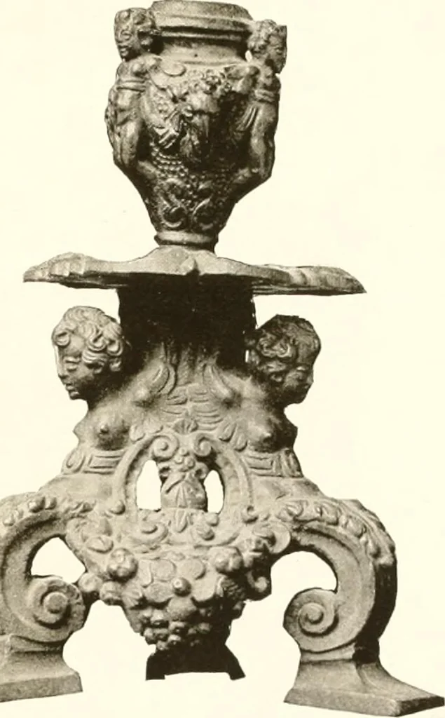 An illustration from De luxe illustrated catalogue of the treasures and antiquities illustrating the golden age of Italian art, belonging to the famous expert and antiquarian, Signor Stefano Bardini, of Florence, Italy;, 1918, leaf 46