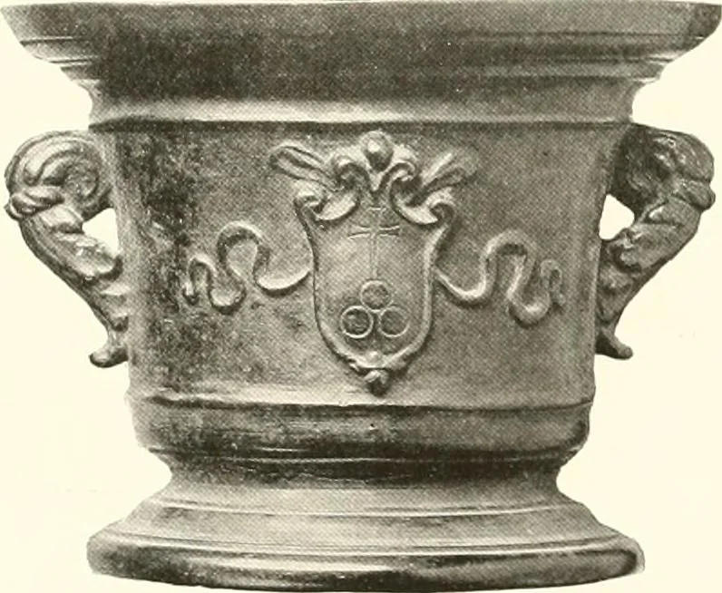 An illustration from De luxe illustrated catalogue of the treasures and antiquities illustrating the golden age of Italian art, belonging to the famous expert and antiquarian, Signor Stefano Bardini, of Florence, Italy;, 1918, leaf 47